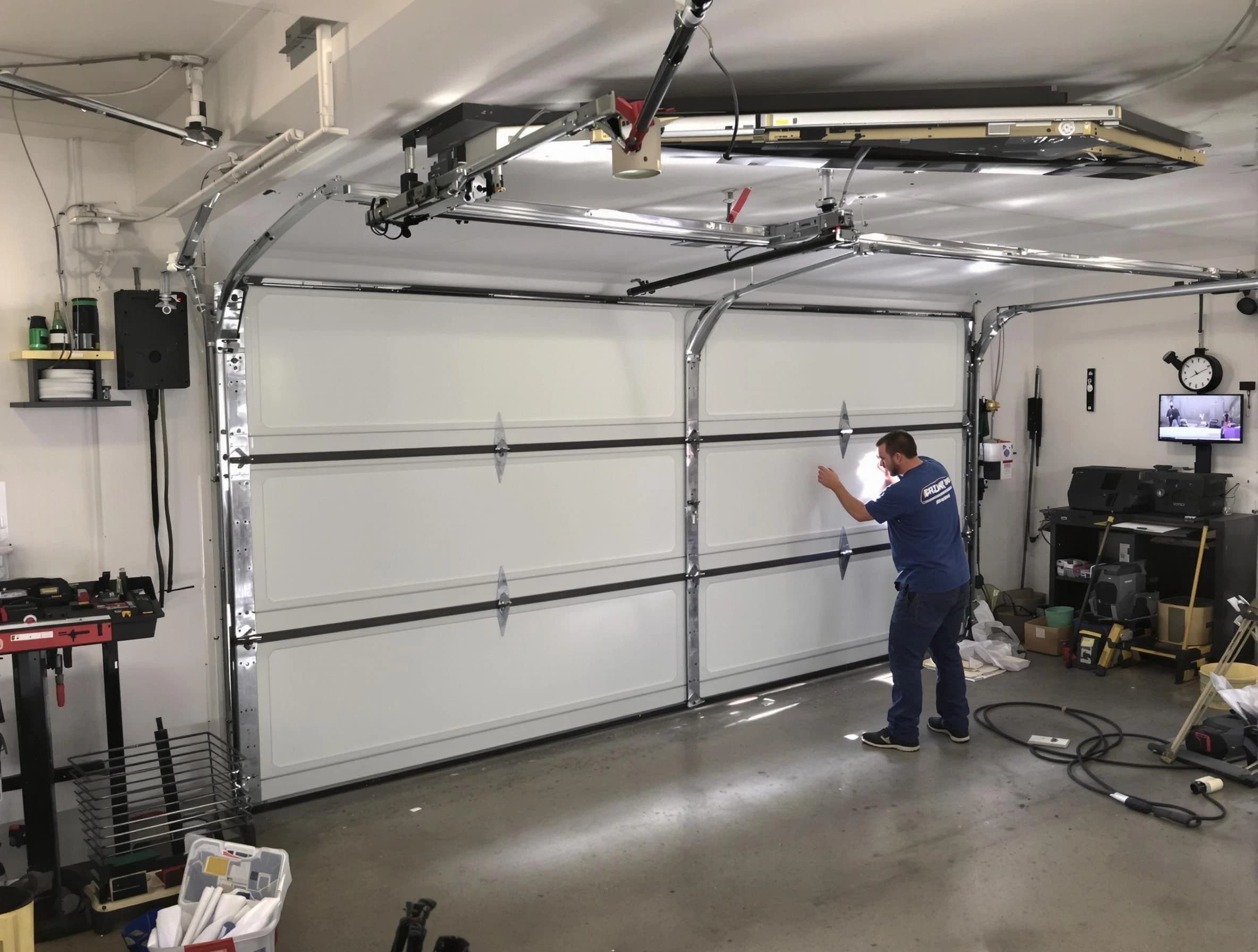 Professional garage door repair service by Fairview Garage Door Repair in Fairview