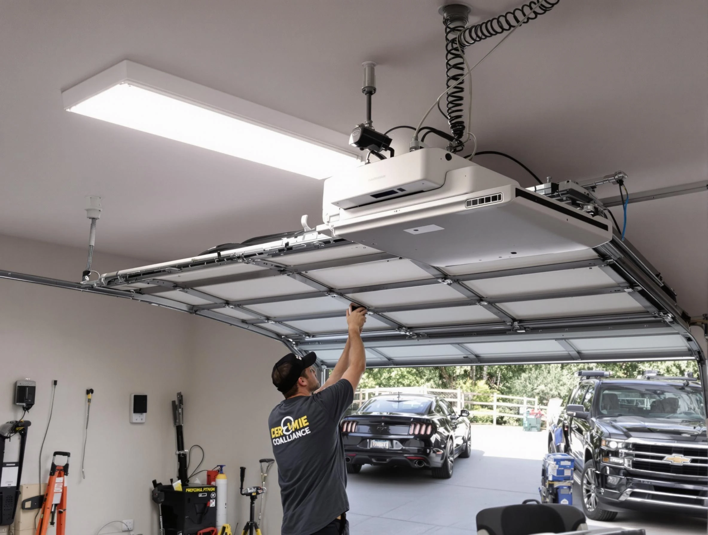 Garage Door Opener Installation in Fairview