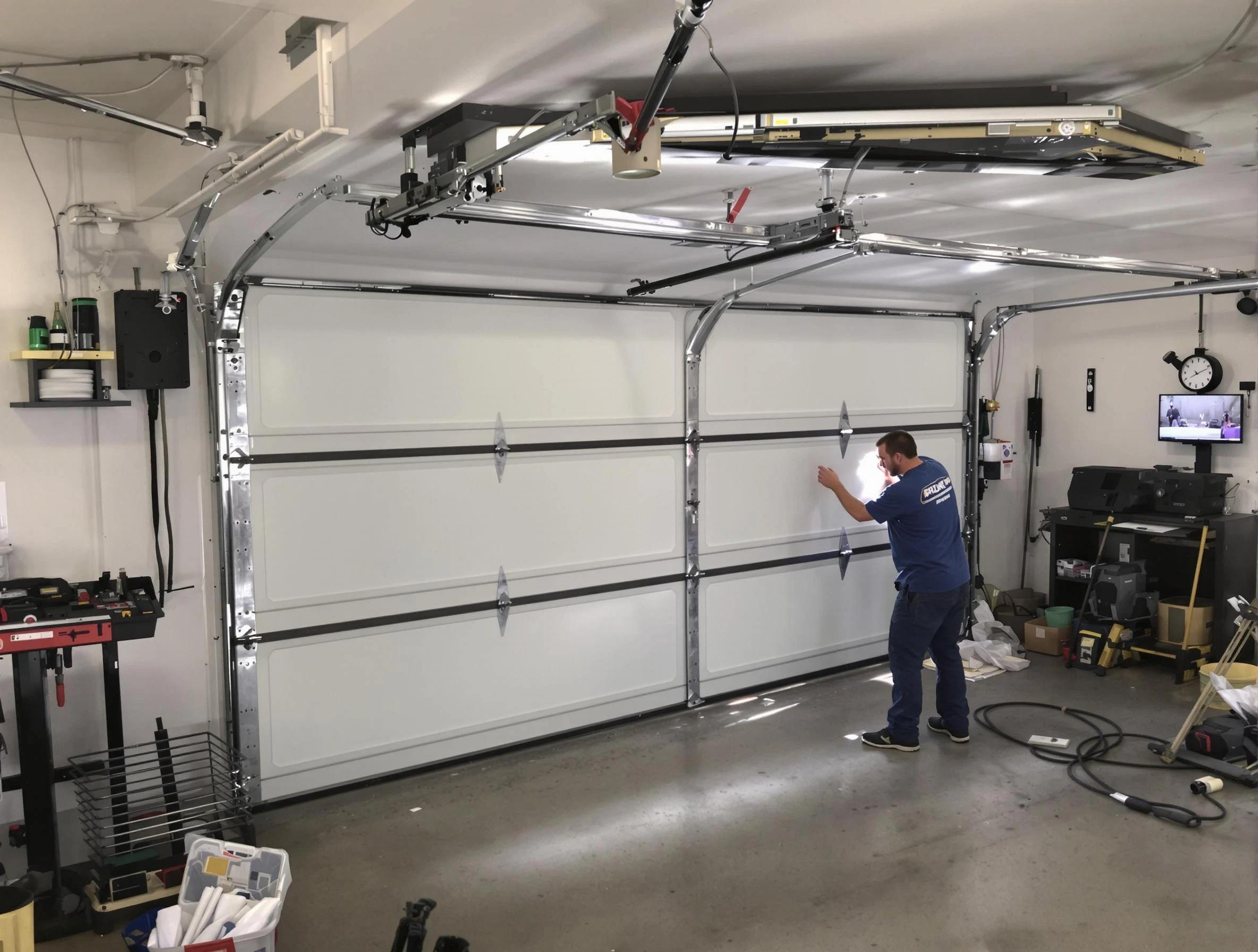 Professional garage door repair service by Fairview Garage Door Repair in Fairview